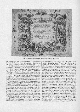Abb. 3. Zimmerergesellenkundschaft, Lithographie von Adolph Menzel (1834)