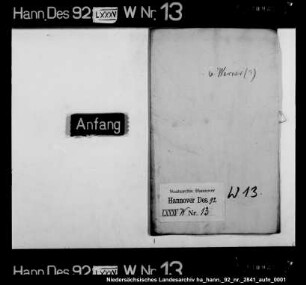 Werner, Adam Balthasar von, (Hof- und Kanzleirat): Gesuch auf Zulage