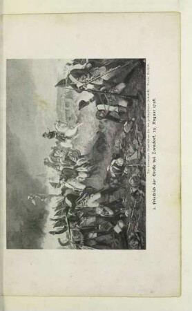 3. Friedrich der Große bei Zorndorf, 25. August 1758