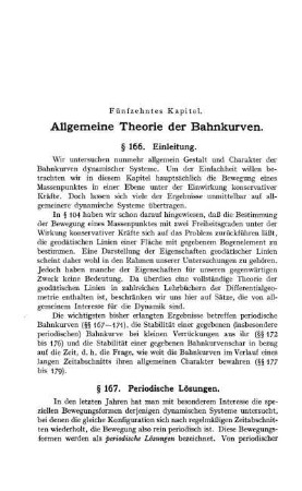 § 167. Periodische Lösungen.