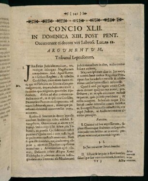 341-349, Concio XLII. in dominica XIII. post pentecostes