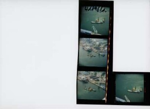 Hafeneinfahrt - Nassbaggerarbeiten, Rostock (Warnemünde), 1996