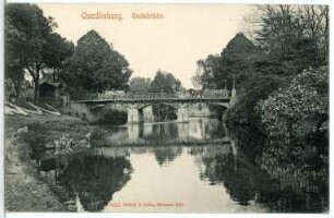 Quedlinburg. Bodebrücke