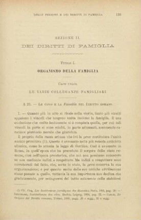 Sezione II. Dei diritti di famiglia