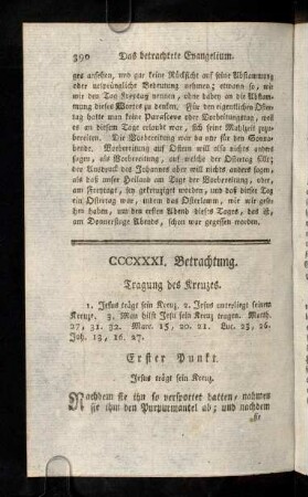 390-399, Tragung des Kreuzes.