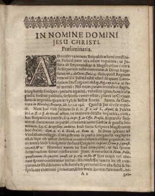 Præliminaria.