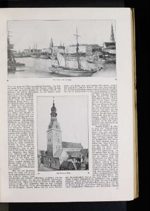 Am Düna=Ufer in Riga.