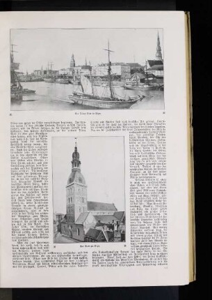 Am Düna=Ufer in Riga.