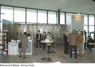 Messestand der SLUB Dresden