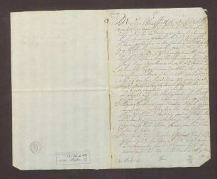 Erbbestandsbrief über das zur Pflege Schönau gehörige große Münch- und Teidinger Hofgut zu Edingen.