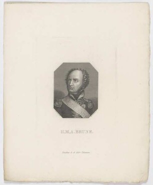 Bildnis des H. M. A. Brune