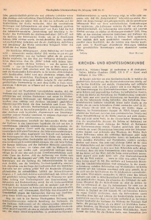 784-785 [Rezension] Subilia, Vittorio, Tempo di confessione e di rivoluzione