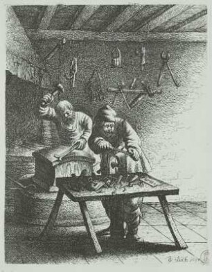 Schlosser : Schlosser, Radierung, Vliet, Jan, 1635