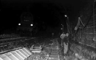 Istein: Arbeiten im Tunnel