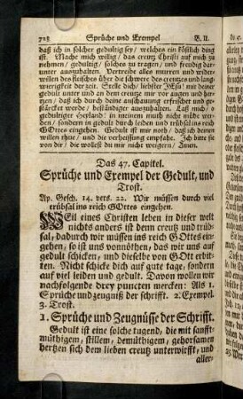 728-746, Das 47. - 48. Capitel