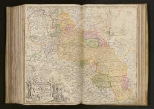 Superioris et Inferioris Ducatus Silesiæ In Suos XVII Minores Principatus Et Dominia Divisi Nova Tabula