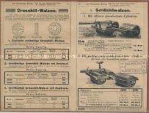 Crosskill-Walzen.