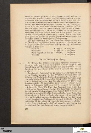 An der holländischen Grenze