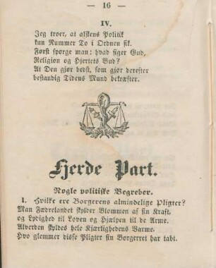 Fjerde Part.