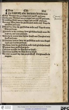 Sos eind diss aber doctores decretorum