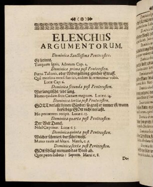 Elenchus Argumentorum