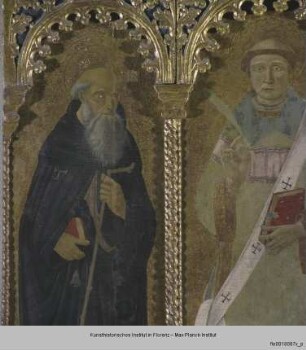 Die heiligen Laurentius, Antonius Abbas und Bernhardin