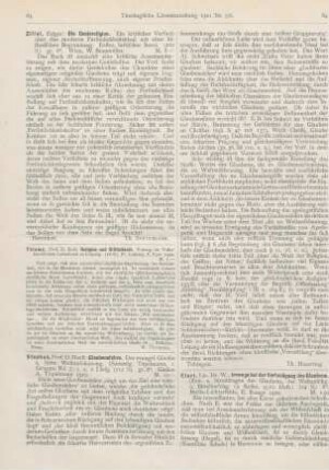 63-64 [Rezension] Stephan, Horst, Glaubenslehre