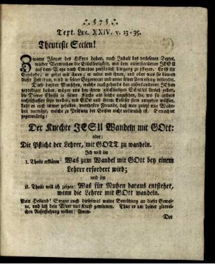 Text. Luc. XXIX. v. 13-35.