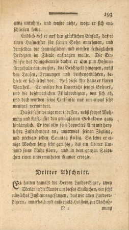 Dritter Abschnitt.