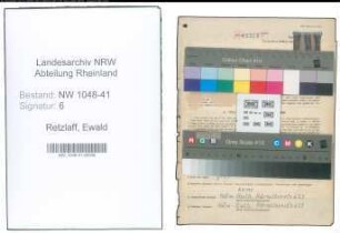 Entnazifizierung Ewald Retzlaff , geb. 18.01.1896 (Polizist)