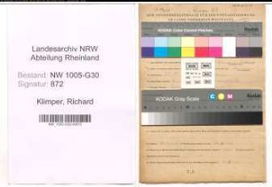 Entnazifizierung Richard Klimper , geb. 28.12.1915 (Fahrer)