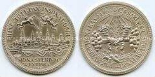 Nachprägung der Friedensmedaille 1648 des Münzmeisters Engelbert Kettlerer