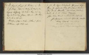 Zensurangelegenheiten. Lokalzensur Erfurt. Zensur-Journal (u.a. mit bibliographischen und Imprimatur-Angaben)