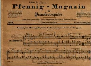 Leipziger Pfennig-Magazin-Walzer : op. 12, No. 1
