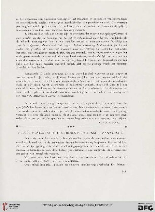 2.Ser. 3.1910: Nederl. Museum voor geschiedenis en kunst : Aanwinsten