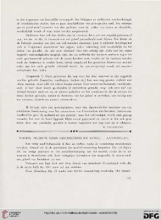 2.Ser. 3.1910: Nederl. Museum voor geschiedenis en kunst : Aanwinsten