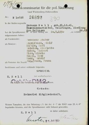 Nell, Hermann