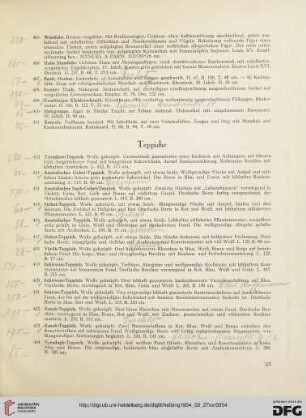 Teppiche (Nr. 412-430)