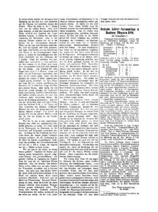 Deutsche Lehrerversammlung in Hamburg Pfingsten 1896