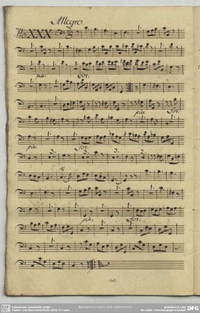 30. Graun, Johann Gottlieb, Sinfonien, GraunWV A:XII:1 
