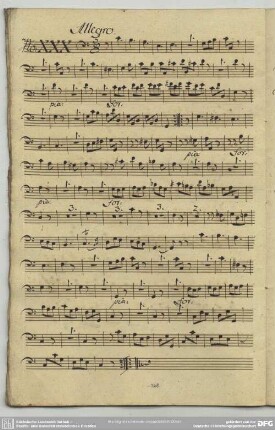 30. Graun, Johann Gottlieb, Sinfonien, GraunWV A:XII:1 <3. Allegro>