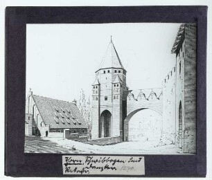 Thorn, Burg : Dansker, Perspektivische Ansicht