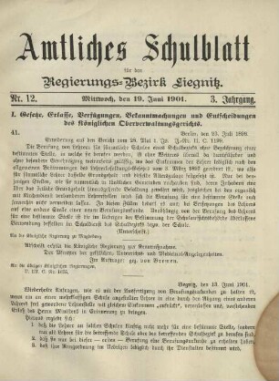 3. 1901, Nr. 12 (19. Juni)