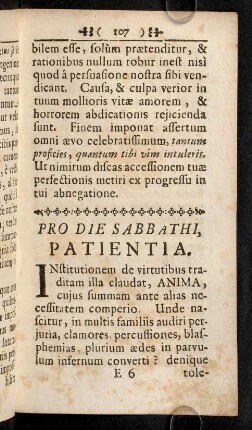 107-116, Institutinem de virtutibus traditam illa claudat, ...