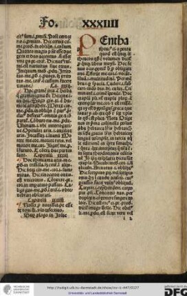 Pentateucus ci a penta quod est quinque entheucos..