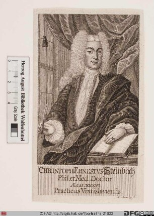 Bildnis Christoph Ernst Steinbach