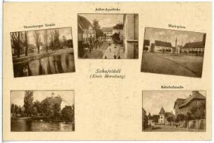 Schafstädt. versch. Ansichten
