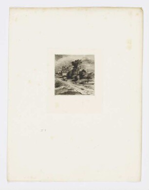 Fischerhütte, aus: "Croquis noirs"