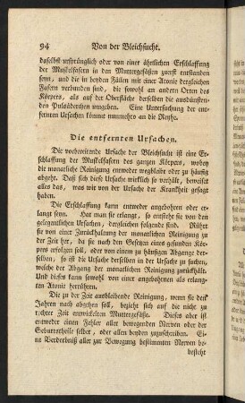 94-107, Die entfernten Ursachen.- Die Heilart.