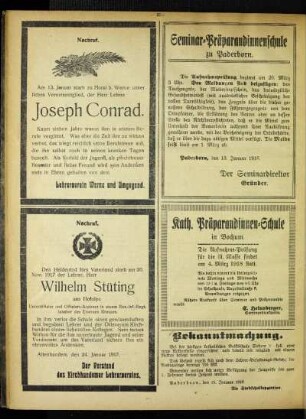 Nachruf : Joseph Conrad